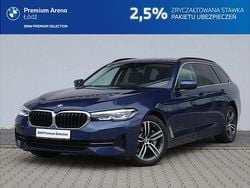 Niebieski phytonic metalizowany Używany 2021 BMW 530 Kombi | 179 900 zł (Drogi)