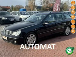 Czarny Używany 2007 Mercedes C180 Kombi | 27 800 zł