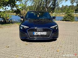Niebieski Używany 2021 Audi A3 Sportback S-Line Hatchback | 91 800 zł