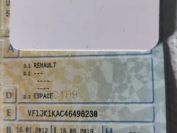 Używany 2012 Renault Espace Minivan | 15 000 zł