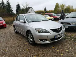Srebrny (metalik) Używany 2005 Mazda 3 Hatchback | 2199 zł