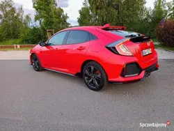 Czerwony Używany 2018 Honda Civic Sport Plus Hatchback | 71 900 zł (Dobra cena)