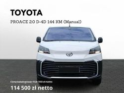Biały Nowe 2025 Toyota Proace Van | 114 500 zł (Super Cena)
