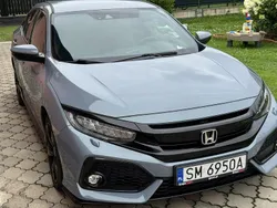 Szary (metalik) Używany 2019 Honda Civic Hatchback | 85 500 zł (Uczciwa cena)