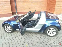Granatowy Używany 2004 Smart Roadster Kabriolet | 15 500 zł