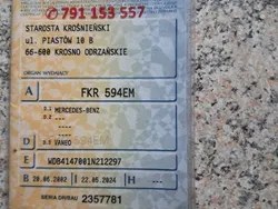 Srebrny Używany 2002 Mercedes Vaneo Minivan | 5000 zł
