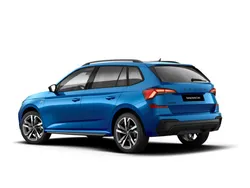 Błękit race metalizowany Nowe 2025 Skoda Kamiq Monte Carlo SUV | 125 450 zł (Drogi)