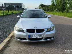 Srebrny Używany 2007 BMW 320 Kombi | 14 200 zł (Dobra cena)