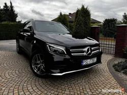 Czarny Używany 2016 Mercedes GLC250 AMG SUV | 97 000 zł