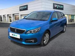 Niebieski Używany 2021 Peugeot 308 Active Kombi | 51 900 zł (Uczciwa cena)
