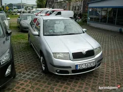 Srebrny Używany 2004 Skoda Fabia Kombi | 2900 zł
