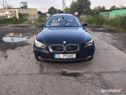 Granatowy Używany 2007 BMW 520 Kombi | 22 500 zł (Dość drogi)