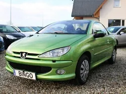 Zielony Używany 2003 Peugeot 206 Kabriolet | 7500 zł