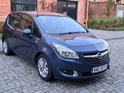 Niebieski Używany 2016 Opel Meriva Minivan | 34 900 zł (Dość drogi)