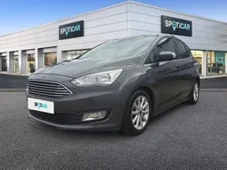 Szary Używany 2017 Ford C-MAX Titanium Minivan | 41 900 zł (Uczciwa cena)