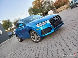 Niebieski Używany 2016 Audi Q3 S-Line SUV | 69 900 zł (Dobra cena)