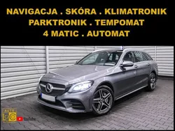 Szary (metalik) Używany 2020 Mercedes C300 Kombi | 89 888 zł