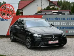 Czarny (metalik, perła) Używany 2022 Mercedes E220 Sedan/Limuzyna | 169 800 zł