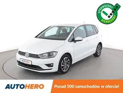Biały Używany 2017 VW Golf Sportsvan Minivan | 50 500 zł (Uczciwa cena)