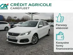 Biały Używany 2021 Peugeot 308 Allure Kombi | 52 300 zł (Uczciwa cena)