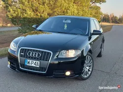 Czarny Używany 2006 Audi A3 S-Line Hatchback | 43 900 zł