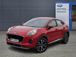 Bordowy Używany 2021 Ford Puma Titanium Hatchback | 89 900 zł (Super Cena)