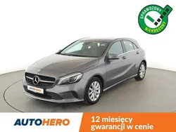 Szary (metalik) Używany 2016 Mercedes A180 Hatchback | 57 500 zł (Uczciwa cena)