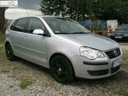 Srebrny (metalik) Używany 2009 VW Polo Hatchback | 18 500 zł (Uczciwa cena)