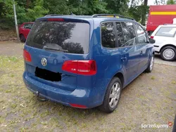 Niebieski Używany 2011 VW Touran Minivan | 13 950 zł (Dobra cena)