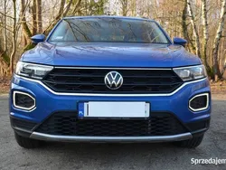 Niebieski Używany 2021 VW T-Roc SUV | 86 900 zł (Super Cena)