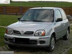 Srebrny (metalik) Używany 2001 Nissan Micra Hatchback | 5500 zł