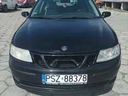 Czarny Używany 2006 Saab 9-3 Kombi | 4900 zł