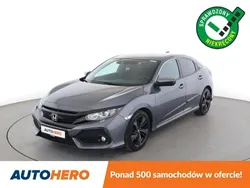 Szary Używany 2018 Honda Civic Sedan/Limuzyna | 57 800 zł (Uczciwa cena)