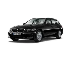 Czarny szafir metalizowany Używany 2021 BMW 320 Advantage Kombi | 104 900 zł (Dobra cena)