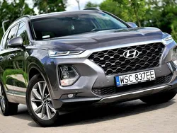 Szary (metalik) Używany 2018 Hyundai Santa Fe SUV | 89 900 zł (Uczciwa cena)