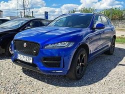 Niebieski Używany 2017 Jaguar F-Pace R-Sport SUV | 55 000 zł