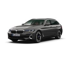 Szary sophisto z brylantowym połyskiem metalizowany Używany 2021 BMW 540 Luxury Line Kombi | 219 900 zł (Dość drogi)