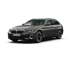 Szary sophisto z brylantowym połyskiem metalizowany Używany 2021 BMW 540 Luxury Line Kombi | 219 900 zł (Dość drogi)