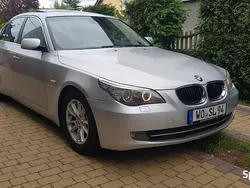 Srebrny Używany 2008 BMW 523 Sedan/Limuzyna | 15 900 zł