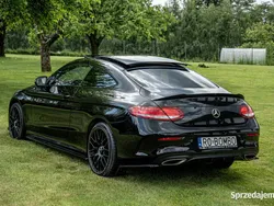Czarny Używany 2017 Mercedes C200 Coupe | 143 900 zł