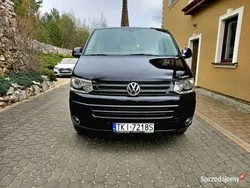 Czarny Używany 2010 VW Multivan Minivan | 62 900 zł (Super Cena)