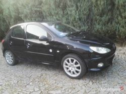 Czarny Używany 2008 Peugeot 206 Hatchback | 6900 zł