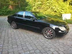 Czarny Używany 2003 Mercedes S320 AMG Sedan/Limuzyna | 25 000 zł