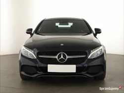 Niebieski Używany 2016 Mercedes C400 Coupe | 99 000 zł