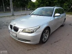Srebrny Używany 2009 BMW 525 Sport Line Kombi | 34 900 zł