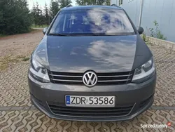 Szary Używany 2014 VW Sharan Minivan | 62 000 zł (Dość drogi)