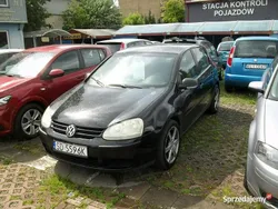 Czarny Używany 2007 VW Golf V Hatchback | 5900 zł (Super Cena)