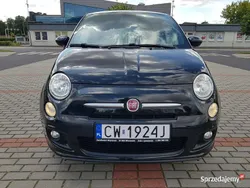 Czarny Używany 2015 Fiat 500S Sport Hatchback | 29 900 zł
