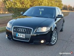 Czarny Używany 2006 Audi A3 S-Line Hatchback | 44 500 zł (Drogi)
