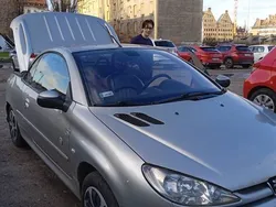 Srebrny Używany 2003 Peugeot 206 CC Kabriolet | 3000 zł (Dobra cena)
